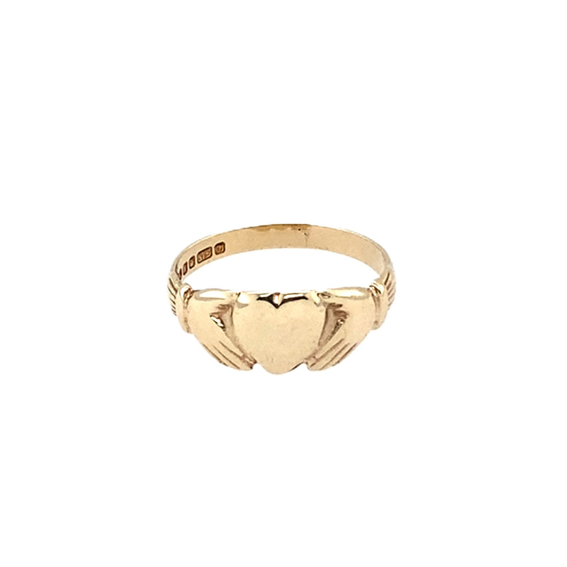 9ct Gold Claddagh Ring