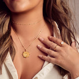 Hot Diamonds xGold Plated Sterling Silver Venus Necklace..sale