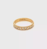 18ct Gold Half Eternity Ring