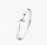 Torun Silver Bangle