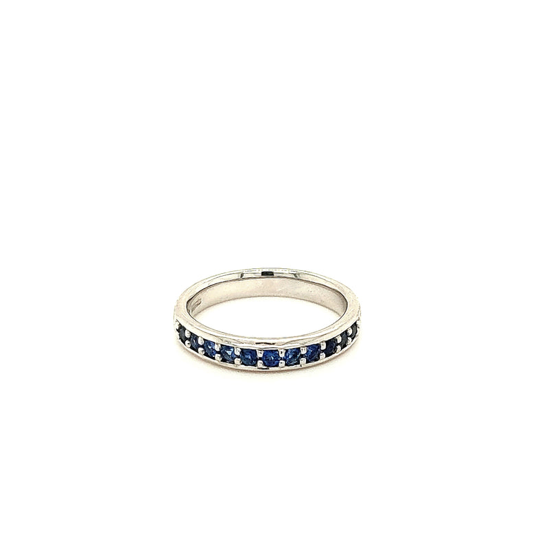 Sapphire Half Eternity Ring