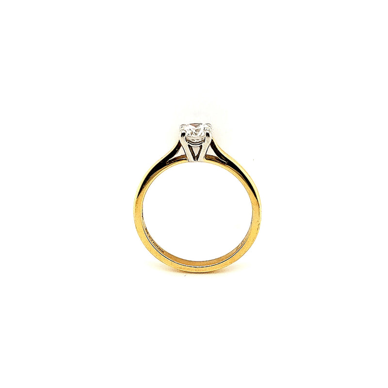 Diamond Single Stone Ring