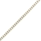 White Gold Diamond Line Bracelet