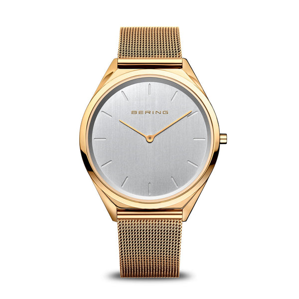 Ultra Slim Gold Plated Bering Watch