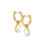 Hot Diamonds X Golden Edit - Calm Mother Of Pearl Earrings